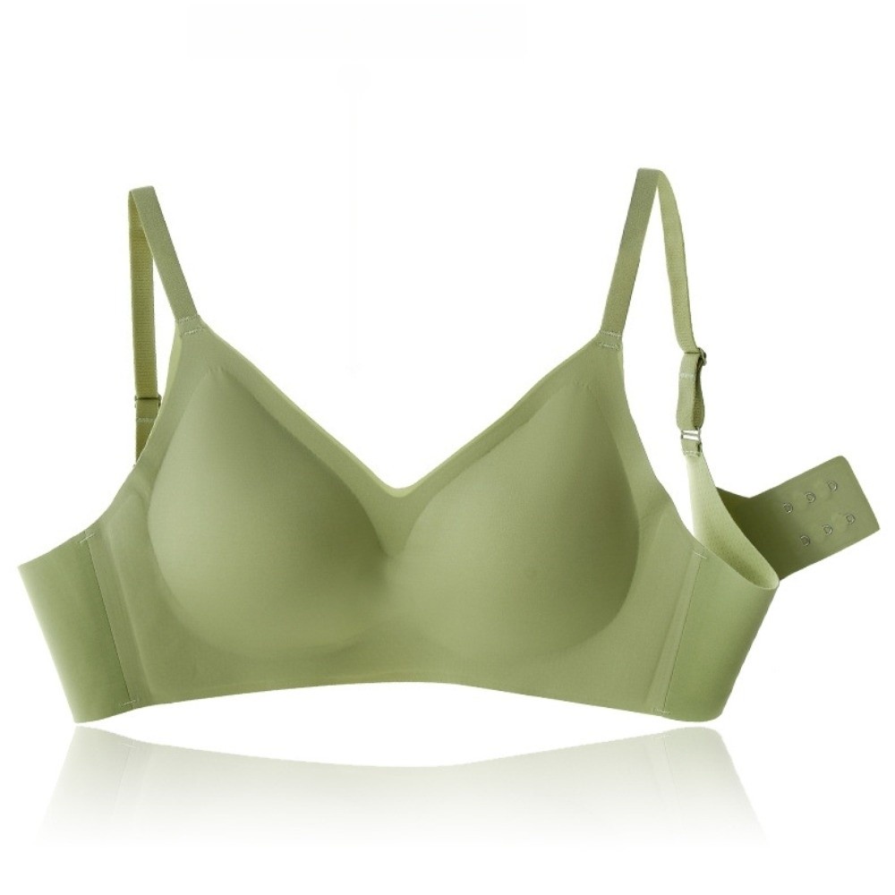 Bralette Wireless Soft - Push-Up-BH ohne Bügel, geraffte Brüste, weiche