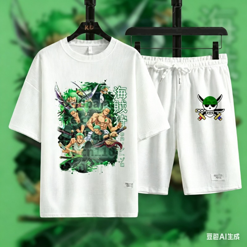 Boyshort Underwear - One Piece Kinder-Outfit Chopper Luffy Trainingsanzug