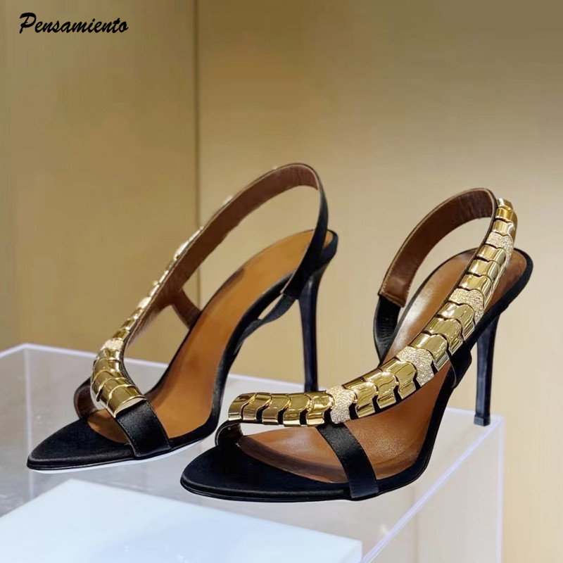 Luxuriöse Glitzer-Sandalen mit – Slip Dress Satin Bewertung und Preis