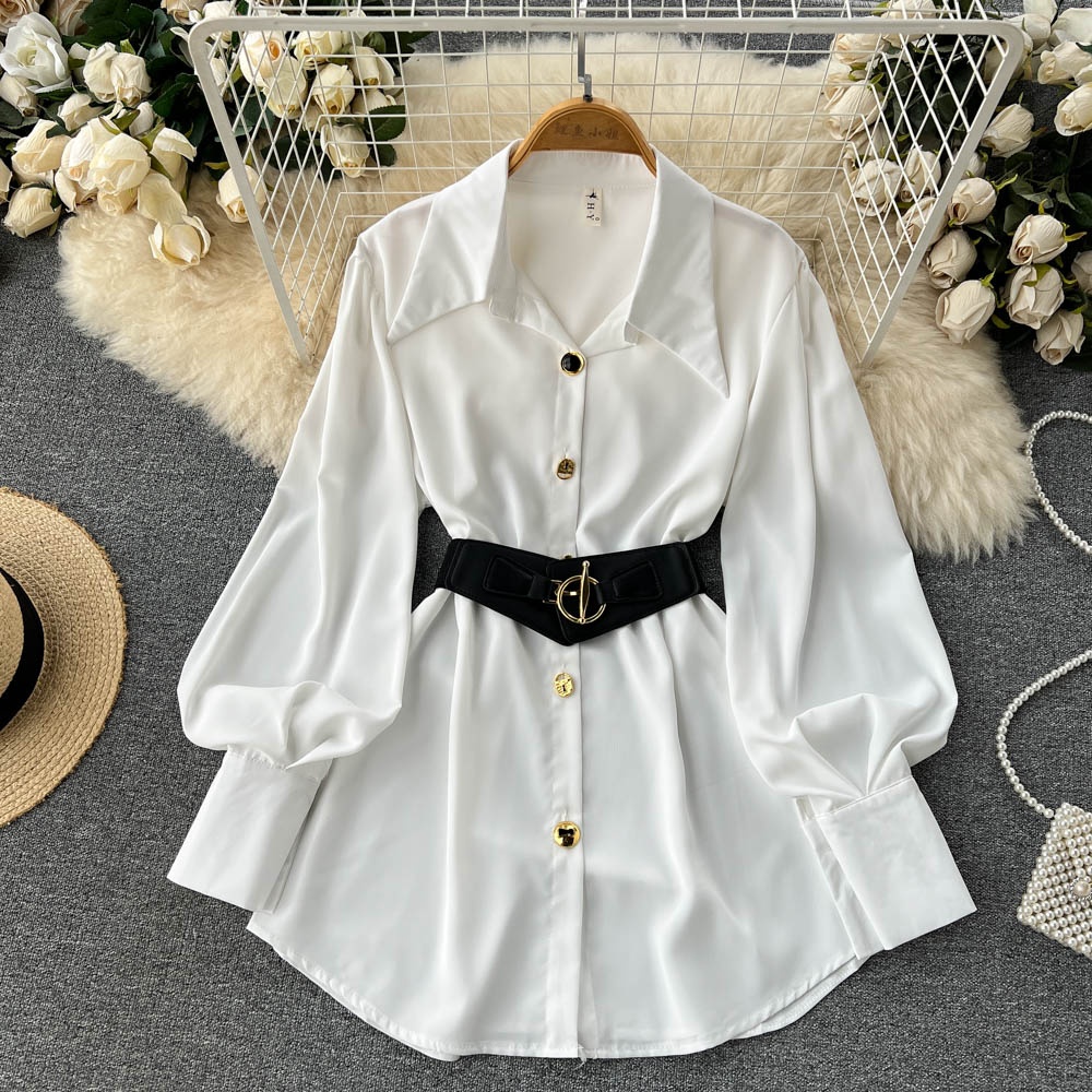 Ele Long Sve White irt Dr Dame – Corset Waist Cinch Bewertung und Preis