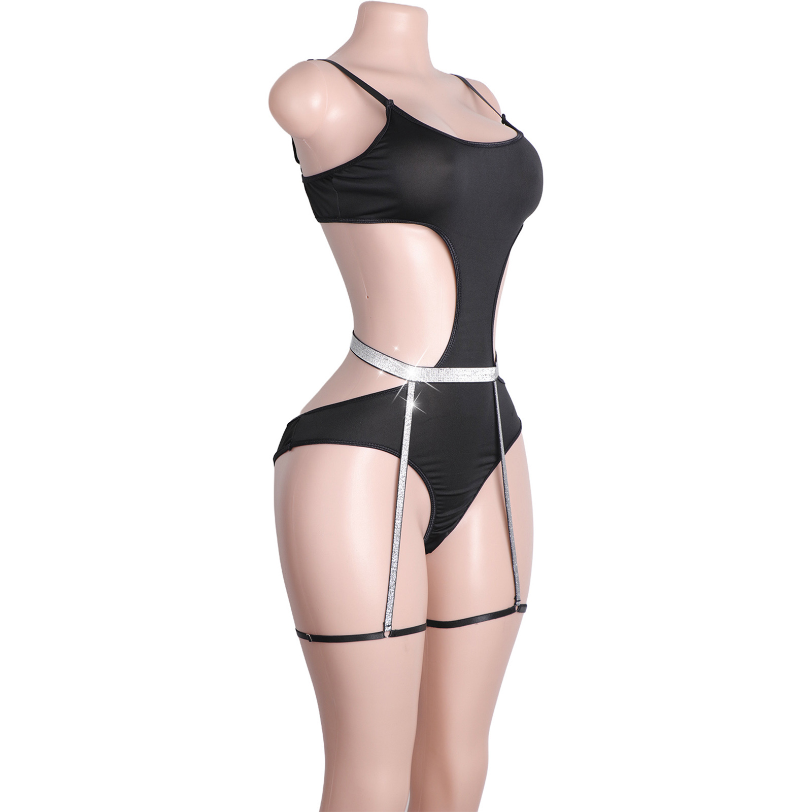Maßgefertigtes Strass-Pole-Dan – Garter Belt Set Bewertung und Preis