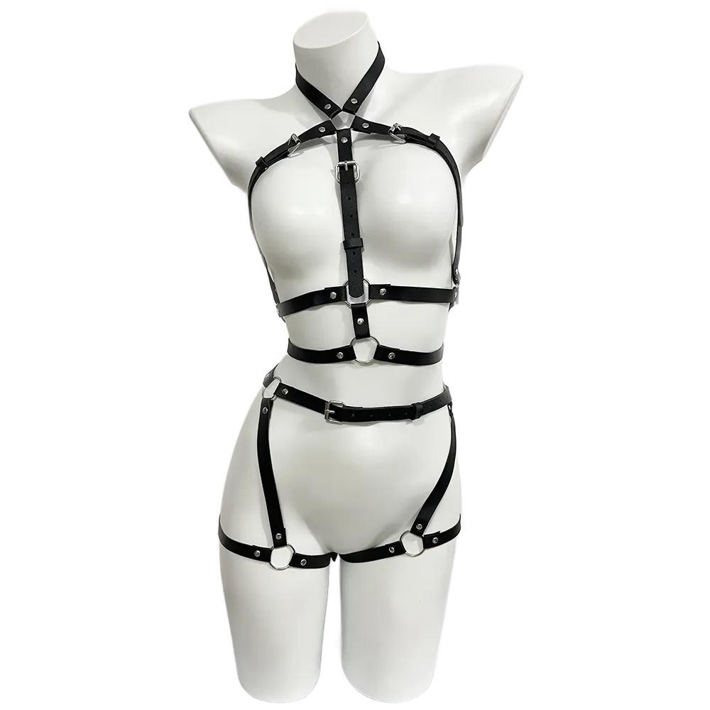 Harness für Frauen Pu Leder Be – Garter Belt Set Bewertung und Preis
