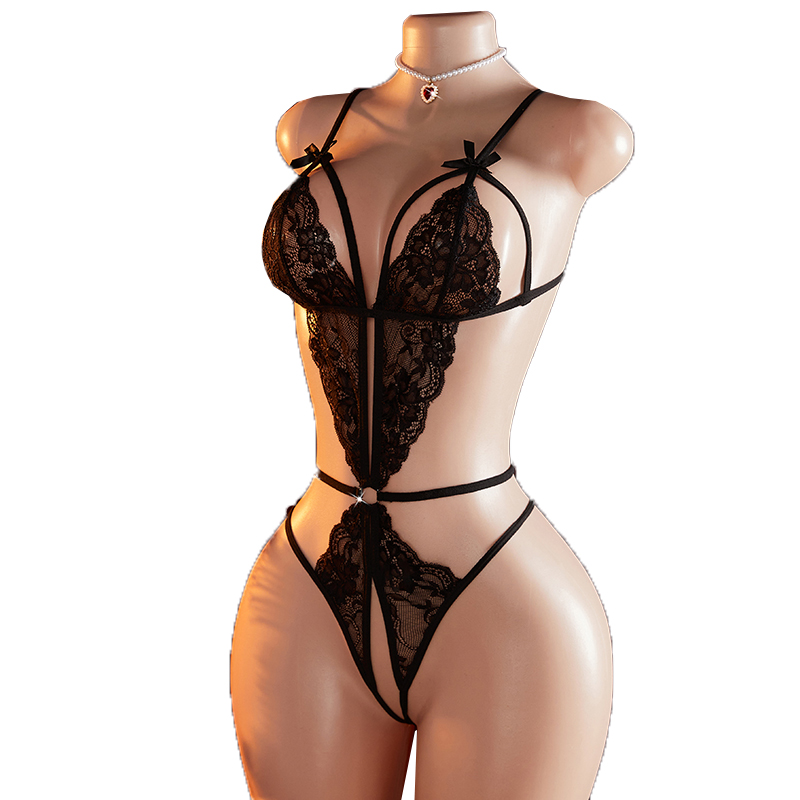Transparente sexy einteilige h – Lace Teddy Lingerie Bewertung und Preis