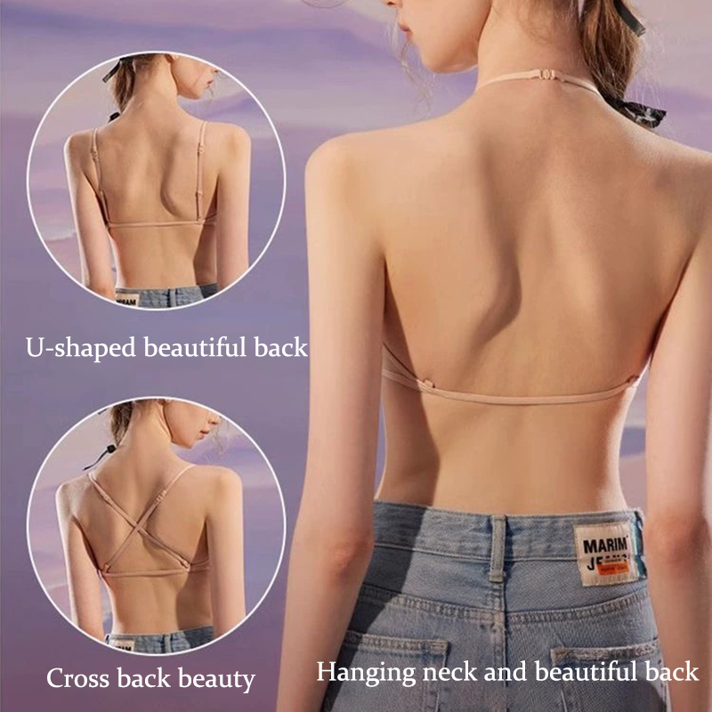 Frauen Nahtlose Bhs Tiefem V-a – Bralette Wireless Soft Bewertung und Preis