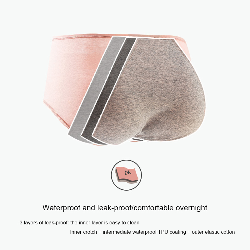 Baumwolle Menstruations Hösche – Seamless Underwear Women Bewertung und Preis