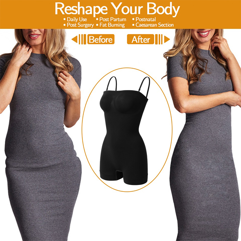 Trägerloser Shapewear-Body, Po – Shapewear Bodysuit Firm Bewertung und Preis