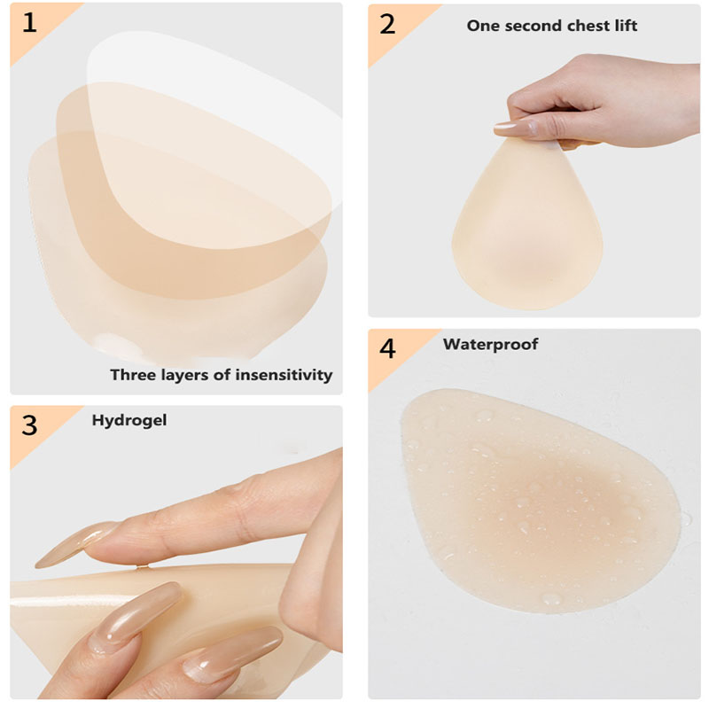 Wassertropfen-förmiger Unsicht – Push Up Bra Padded Bewertung und Preis