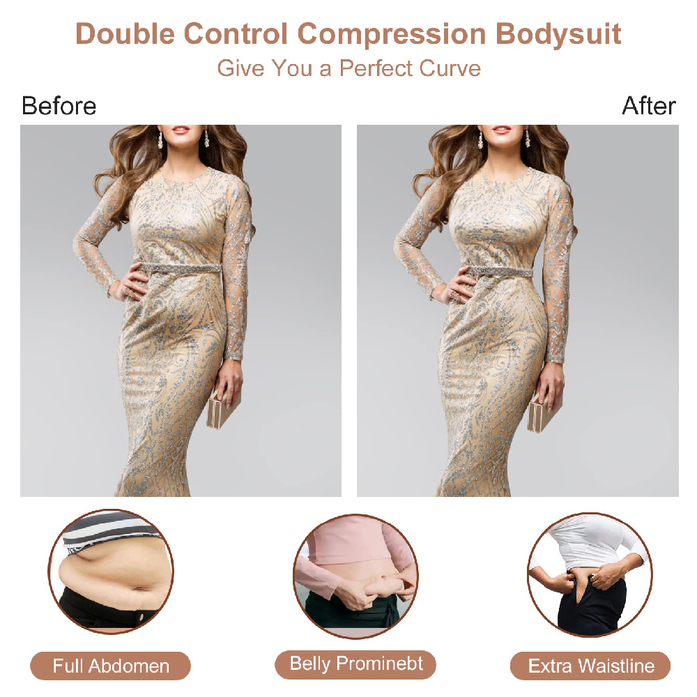 Damen Shapewear Bodysuit mit t – Shapewear Bodysuit Firm Bewertung und Preis