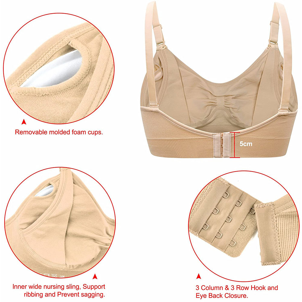 Damen Mutterschafts-Still-BH m – Nursing Bra Sleep Bewertung und Preis