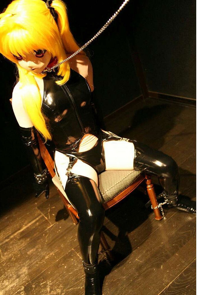4 TEILE/SATZ Wet Look PVC Cats – Garter Belt Set Bewertung und Preis