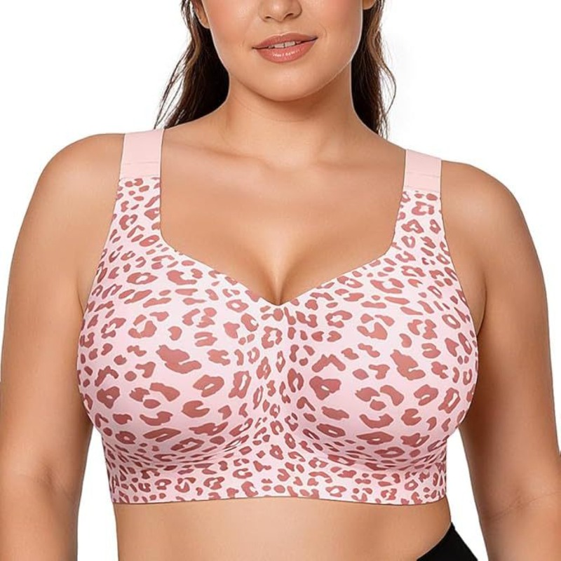 Leopard Jelly Bras No Underwir – Push Up Bra Padded Bewertung und Preis