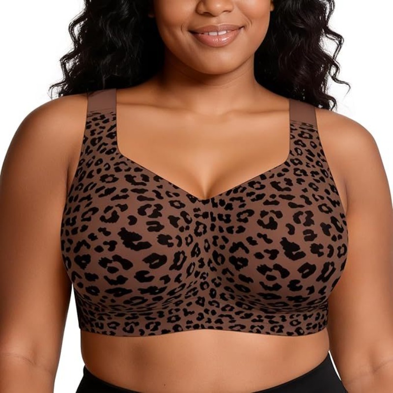Leopard Jelly Bras No Underwir – Push Up Bra Padded Bewertung und Preis