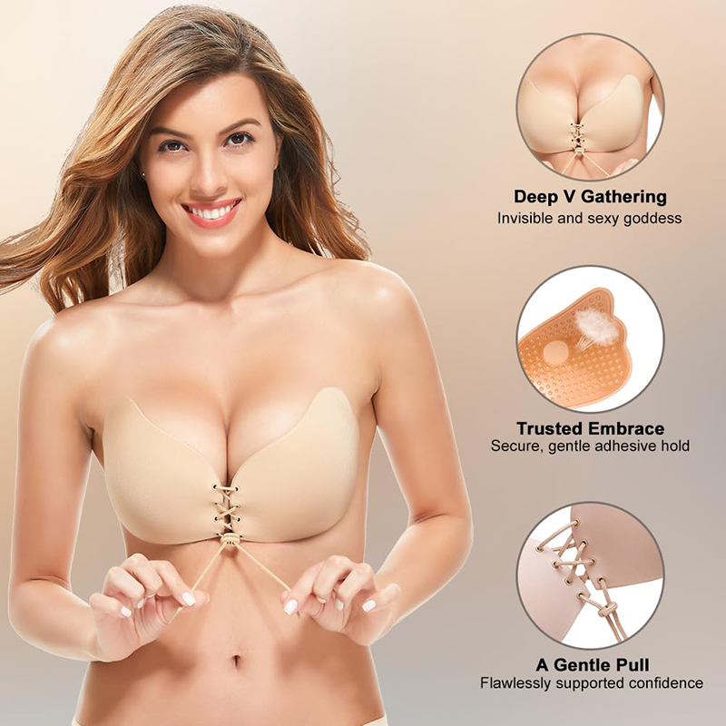 1/2 Paar Damen Sommer rückenfr – Push Up Bra Padded Bewertung und Preis