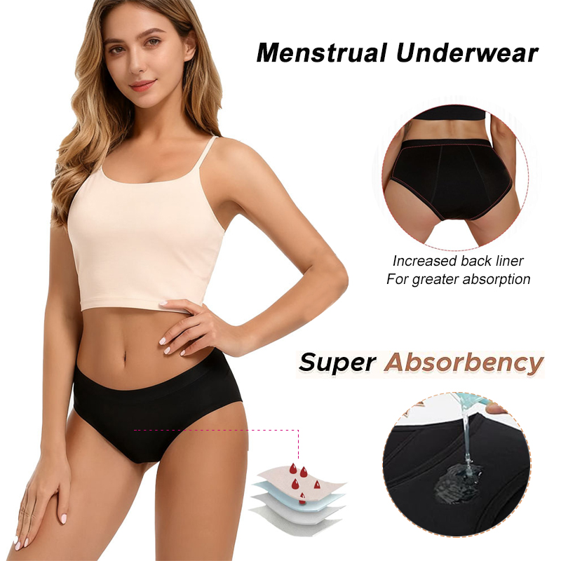 Menstruationsunterwäsche für s – Period Panty Absorbent Bewertung und Preis