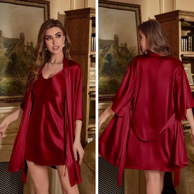 2PC Robe Anzug Frauen Rayon Ba – Robe Silk Women Bewertung und Preis