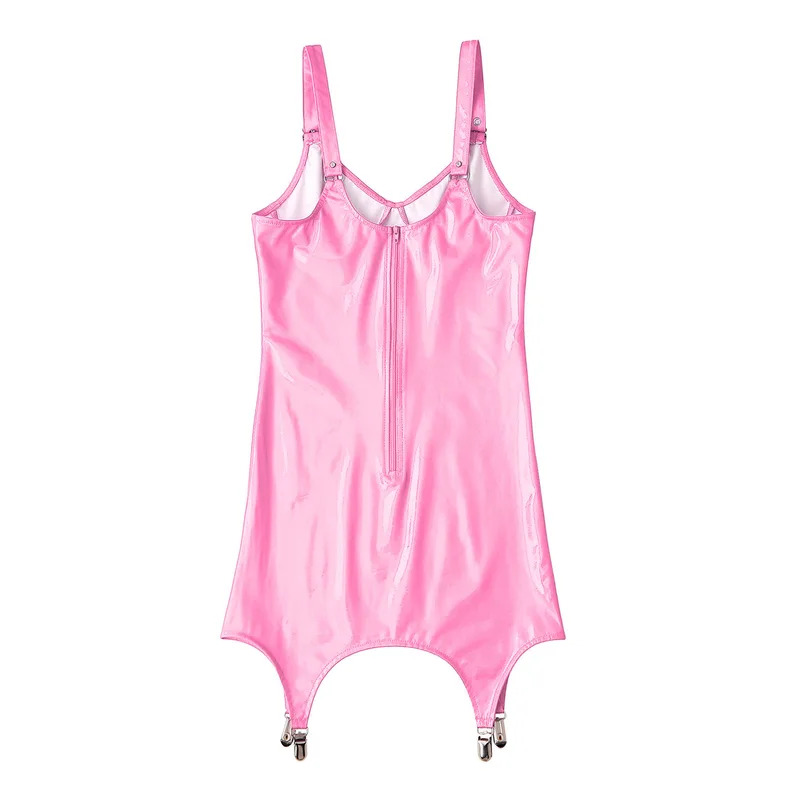 Damen-Minikleid aus glänzendem – Babydoll Chemise Night Bewertung und Preis