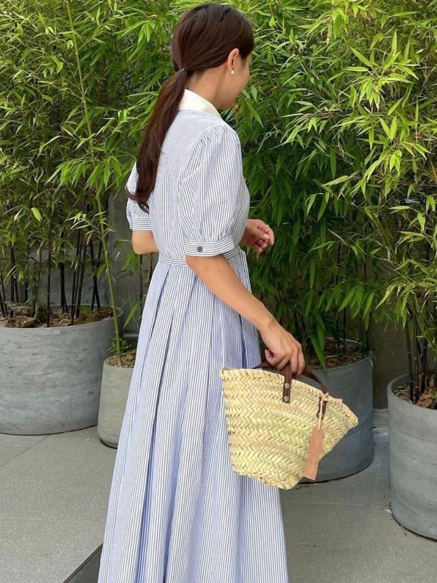 Elegantes Retro-Kleid mit Stre – Corset Waist Cinch Bewertung und Preis