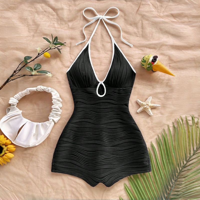 Transparenter Neckholder-Bodys – Shapewear Bodysuit Firm Bewertung und Preis