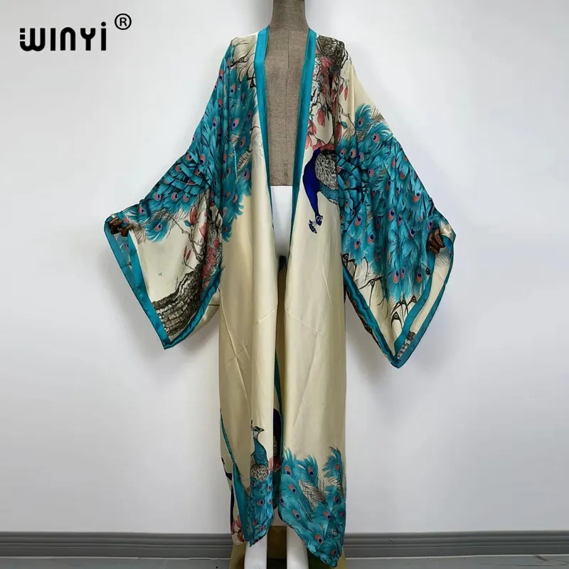WINYI 2022 Sommer Damen Cardig – Robe Silk Women Bewertung und Preis