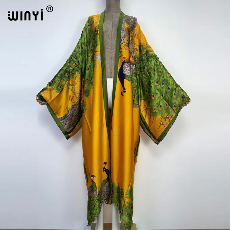 WINYI 2022 Sommer Damen Cardig – Robe Silk Women Bewertung und Preis