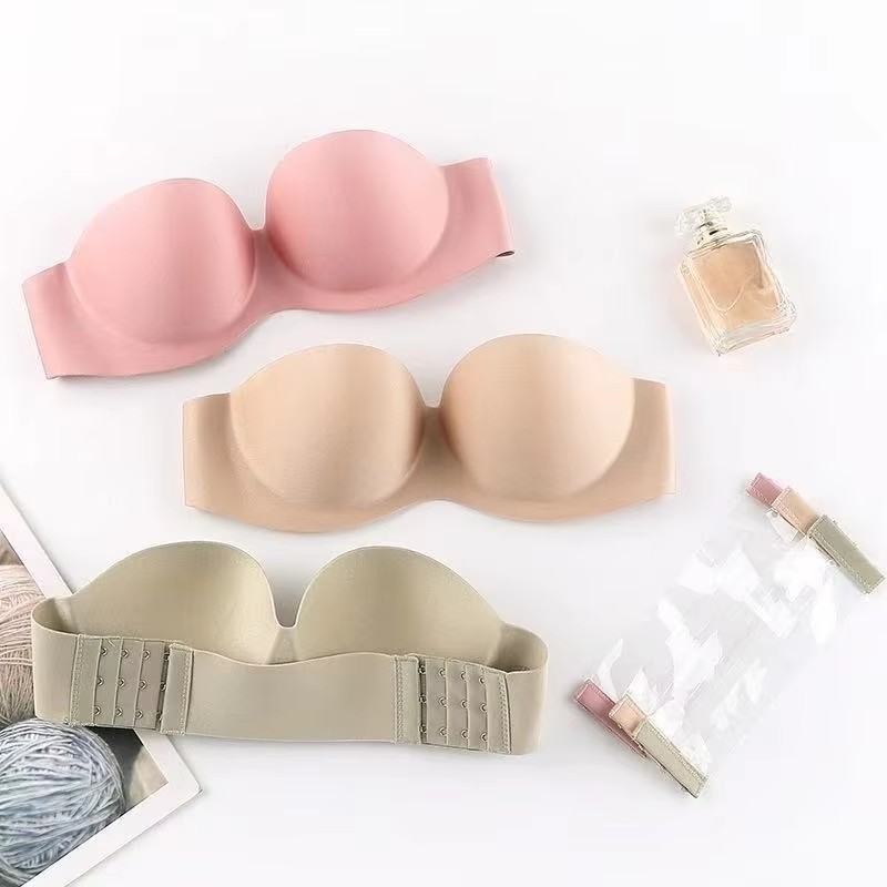 Sexy trägerloser Push-Up-BH fü – Strapless Bra Backless Bewertung und Preis