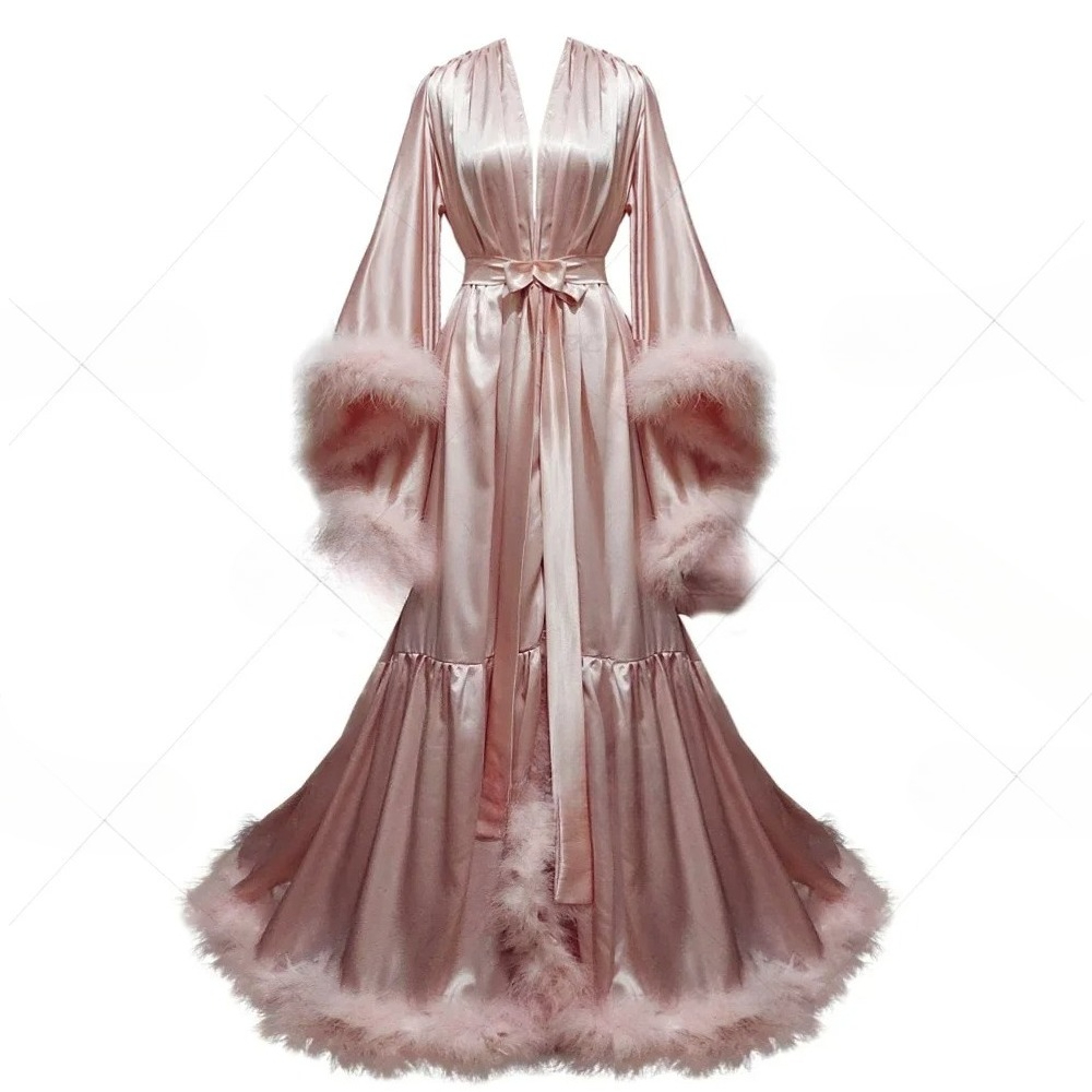 Maßgeschneiderter Bademantel f – Robe Silk Women Bewertung und Preis