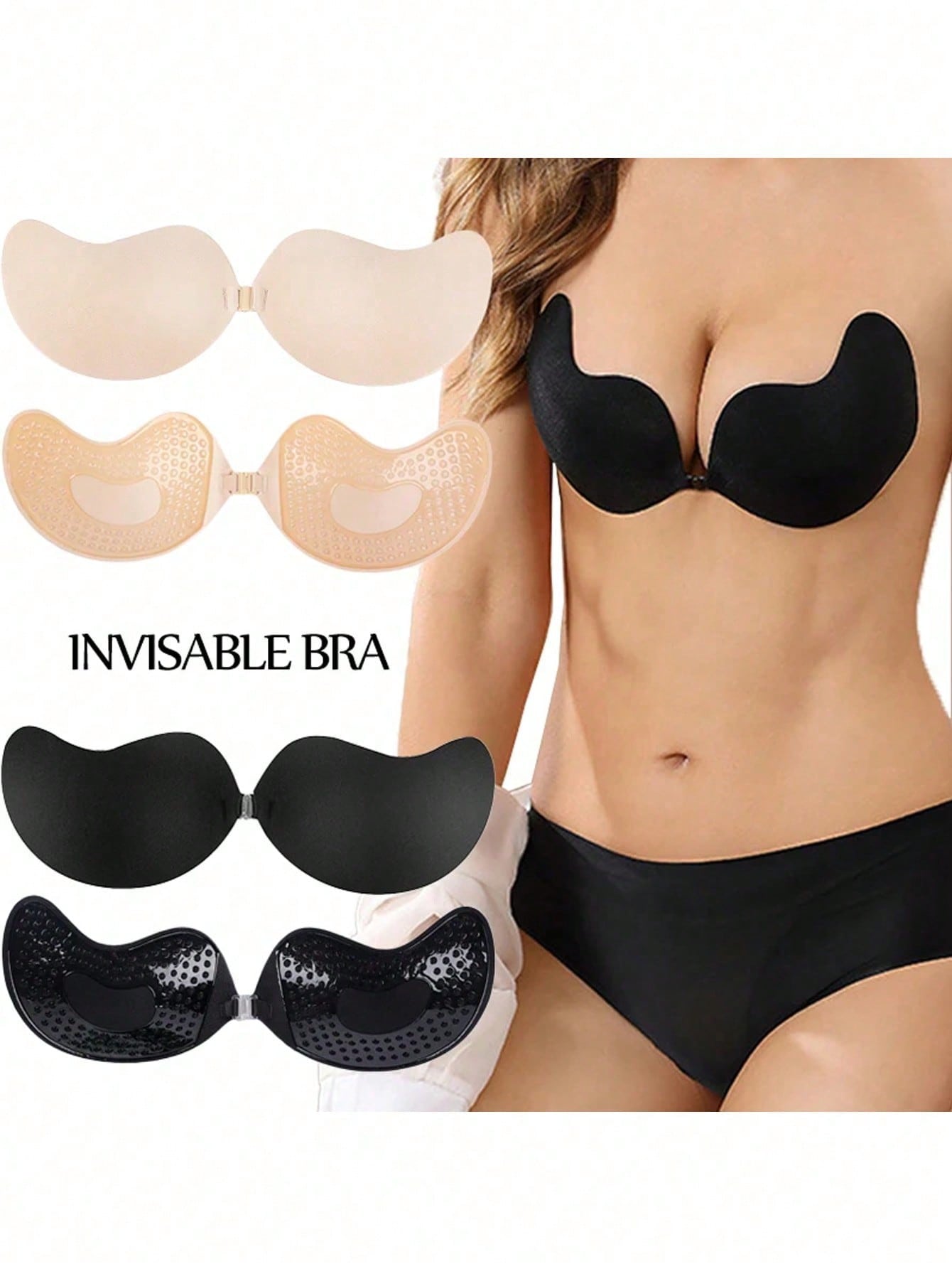 2er-Pack Selbstklebende Unsich – Push Up Bra Padded Bewertung und Preis